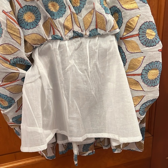 Oliphant Flirty Ruffle Hem Mini Dress - Picture 9 of 9